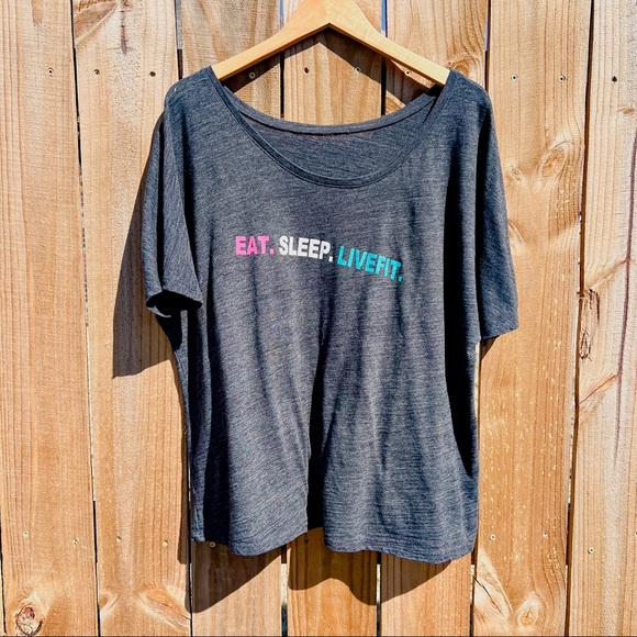 Eat, Sleep, LiveFit Tee - Picture 1 of 6